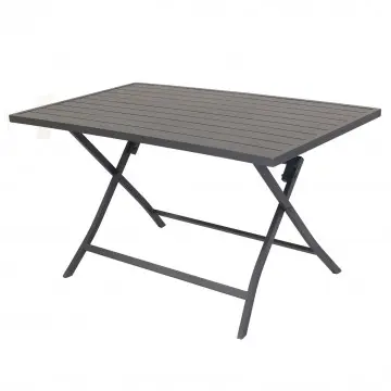 [A62298] TAVOLO ALABAMA 70 X 130 PIEGHEVOLE TAUPE