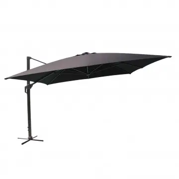 [PZ10959] OMBRELLONE STEPHENSON NERO P/L 4 X 4 TELO NERO